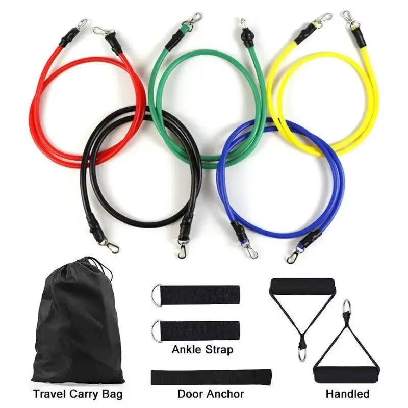 Transform Your Body Anywhere πͺ β 11-in-1 Resistance Bands Set for Total Body Training