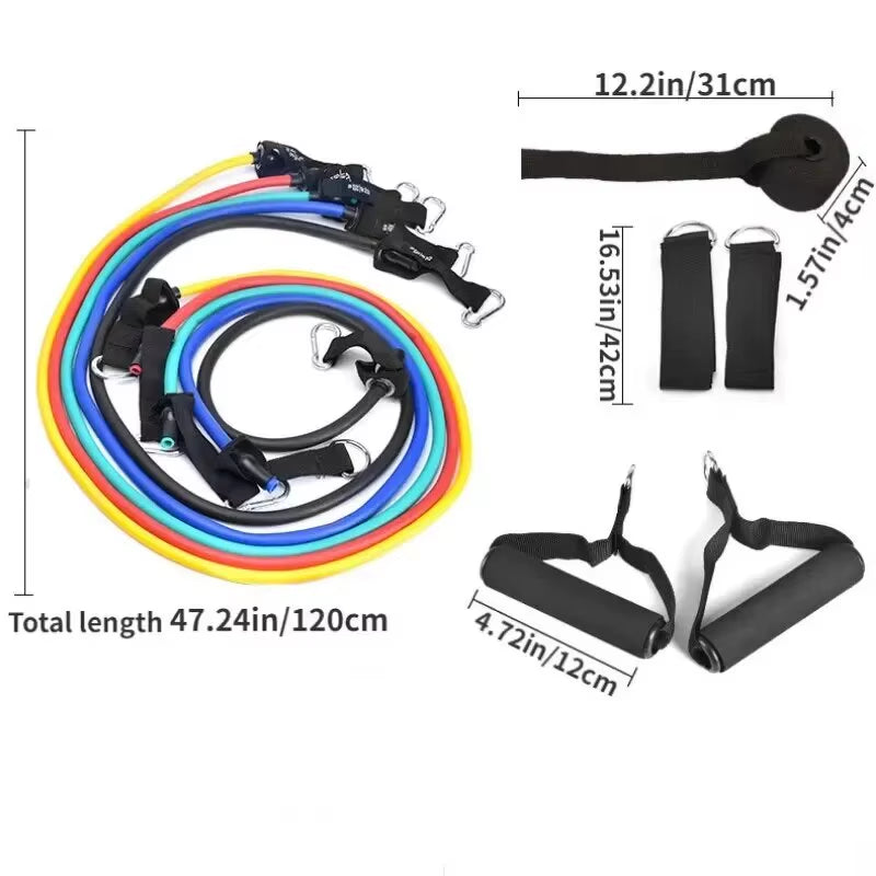 Transform Your Body Anywhere πͺ β 11-in-1 Resistance Bands Set for Total Body Training