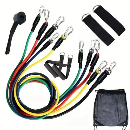Transform Your Body Anywhere 💪 – 11-in-1 Resistance Bands Set for Total Body Training